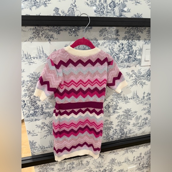 NWOT Missoni Kids
 zigzag-print short-sleeve dress - Picture 4 of 9